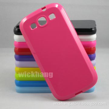 Candy Colorful TPU Soft Rubber Phone Case for Samsung Galaxy S3 I9300
